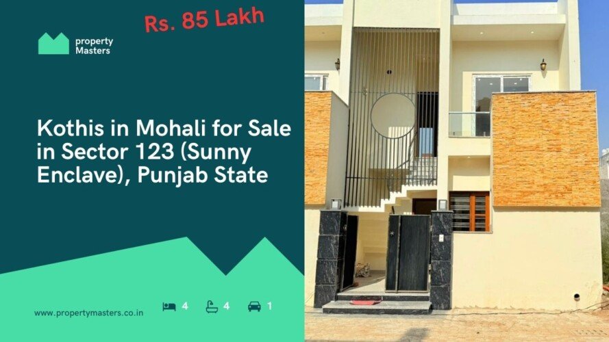 Kothis in Mohali for Sale in Sector 123 (Sunny Enclave), Punjab State